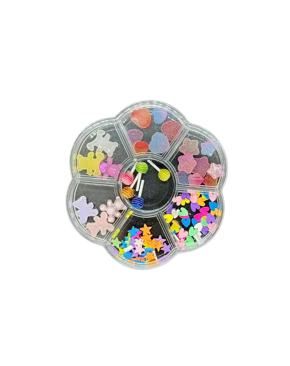 Fontenay 3D Tırnak Süsleri Tırnak Charm Nail Charms Nail Art Objeleri Karışık Çeşit Setler 4