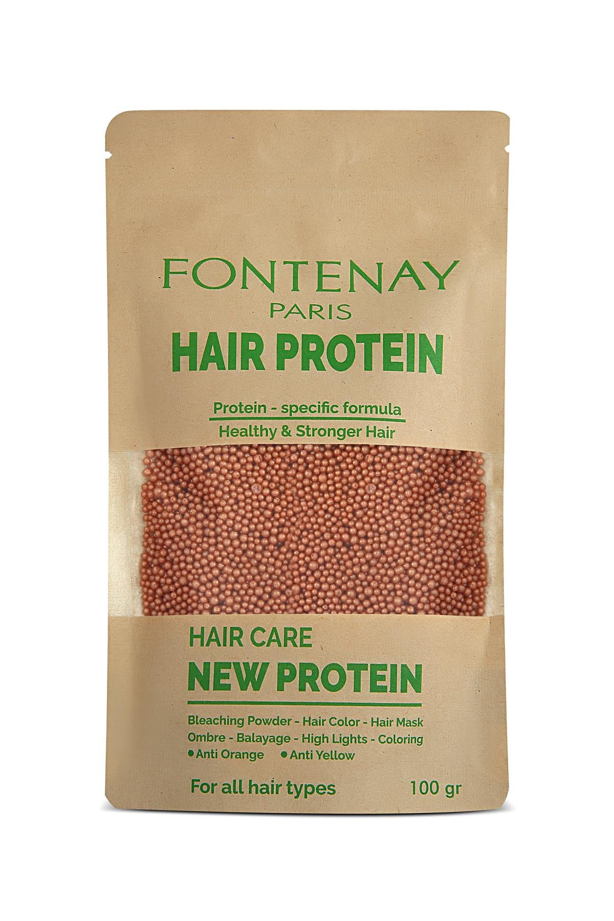 Fontenay  Hair Protein / Saç Bakım Proteini Yıpranmaya Karşı Özel Ürün 100gr 4'lü Set